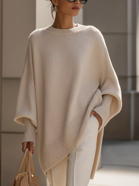 Elin | Oversized Lange Modieuze Trui