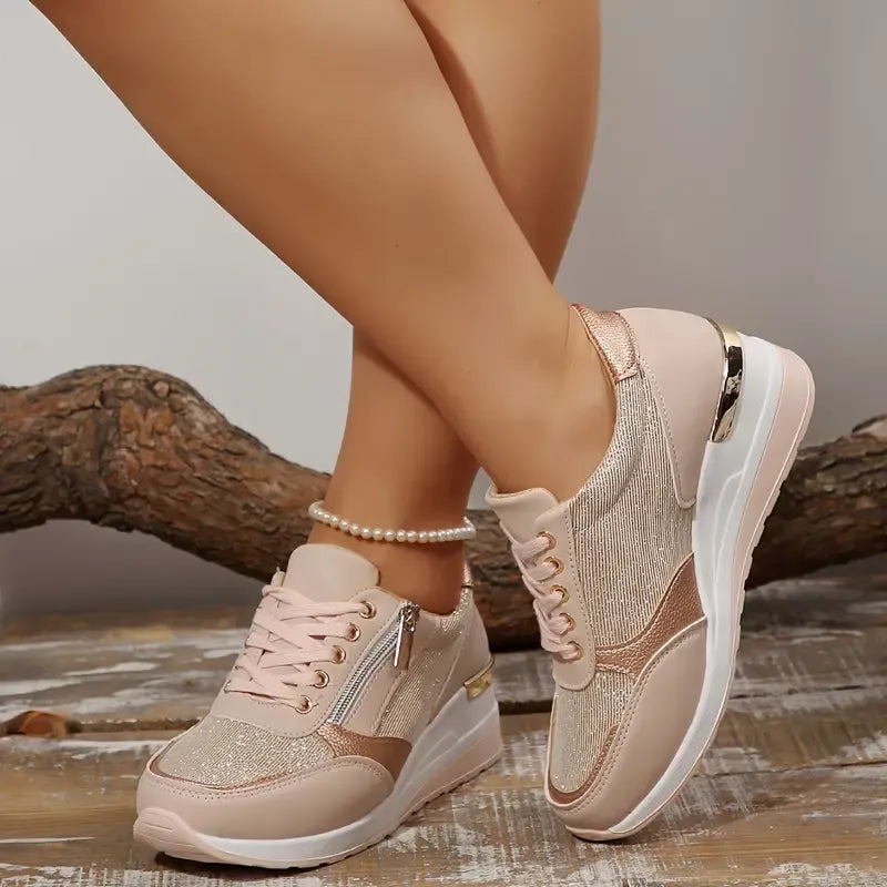 Velira | Comfort Sneakers met Zijrits voor Dames