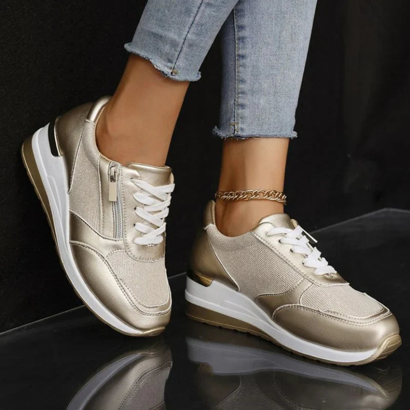 Velira | Comfort Sneakers met Zijrits voor Dames