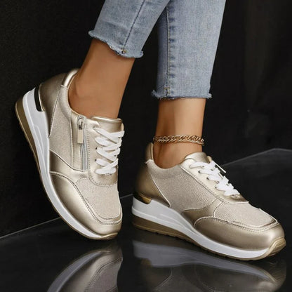 Velira | Comfort Sneakers met Zijrits voor Dames