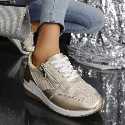 Velira | Comfort Sneakers met Zijrits voor Dames