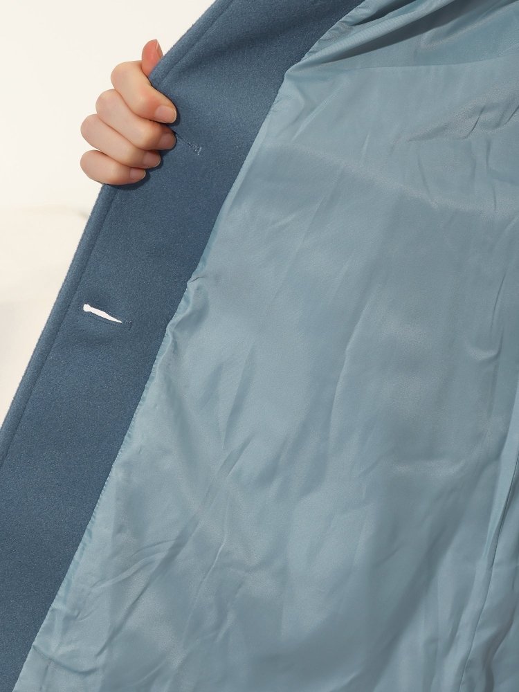 Helena | Elegante dames wintermantel met één knoop